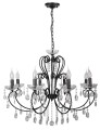 LAMPAMI - nowoczesna lampa wisząca, lampa wisząca, lampa nad stół, lampa nad wyspę, żyrandol czarny