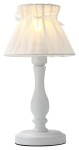 Lampa do sypialni ZEFIR 1xE27 40W biały