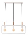 LAMPAMI - lampa wisząca nowoczesna, lampa loftowa wisząca, lampa nowoczesna do salonu, biała lampa wisząca