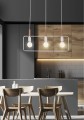 LAMPAMI - lampa wisząca nowoczesna, lampa loftowa wisząca, lampa nowoczesna do salonu, biała lampa wisząca