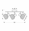 LAMPAMI - lampa sufitowa szkic