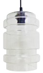 Pojedyncza lampa wisząca transparentna 1xE27 60W DECORADO 18