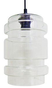 Pojedyncza lampa wisząca transparentna 1xE27 60W DECORADO 18
