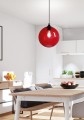 LAMPAMI - lampa do pokoju dziecka, kolorowa lampa wisząca, lampa dziecinna, lampa szklana kula