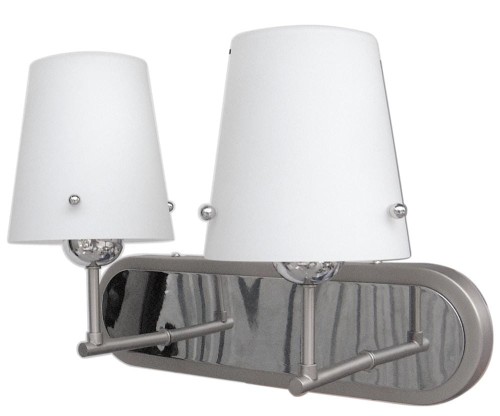 LAMPAMI - lampa ścienna biała, kinkiet do salonu, kinkiet nowoczesny biały, biały kinkiet