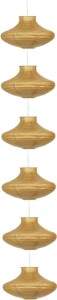 Lampa wisząca z papieru 200 cm cappucino 6xE14 40W GRIFF CAPPUCINO