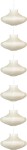 Lampa wisząca biała z papieru 200 cm 6xE14 40W GRIFF WHITE