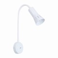 LAMPAMI - lampa ścienna biała, kinkiet do salonu, kinkiet nowoczesny biały, biały kinkiet
