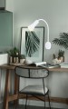 LAMPAMI - lampa ścienna biała, kinkiet do salonu, kinkiet nowoczesny biały, biały kinkiet