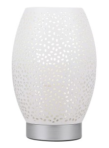Biała lampka do sypialni 1xE27 60W VENUS