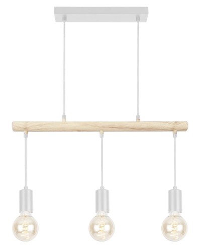 LAMPAMI - designerska lampa biała, lampa biała wiszaca, nowoczesna lampa wisząca