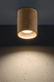 LAMPAMI - lampa sufitowa drewniana, tuba sufitowa , lampa do salonu, lampa do kuchni