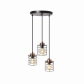 LAMPAMI - żyrandol do salonu, lampa wisząca, żyrandol czarny, lampa nad stół
