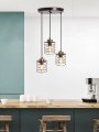 LAMPAMI - żyrandol do salonu, lampa wisząca, żyrandol czarny, lampa nad stół