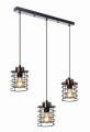 LAMPAMI - żyrandol do salonu, lampa wisząca, żyrandol czarny, lampa nad stół