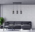 LAMPAMI - żyrandol do salonu, lampa wisząca, żyrandol czarny, lampa nad stół