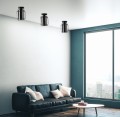LAMPAMI - lampa sufitowa czarna, lampa sufitowa do kuchni, lampa do salonu, lampa do sypialni