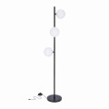 LAMPAMI - lampa podłogowa czarna, lampa do salonu, lampa stojąca nowoczesna