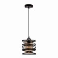 LAMPAMI - czarna lampa wisząca, lampa wisząca nad stół, lampa do salonu