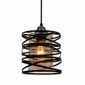 LAMPAMI - czarna lampa wisząca, lampa wisząca nad stół, lampa do salonu