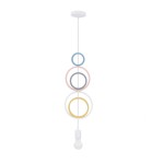 Lampa dziecięca 1xE27 20W HOOPS 5 KIDS KOLOROWY