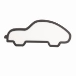 Lampka dziecięca stojąca czarna 3000K 11W LED CAR KIDS