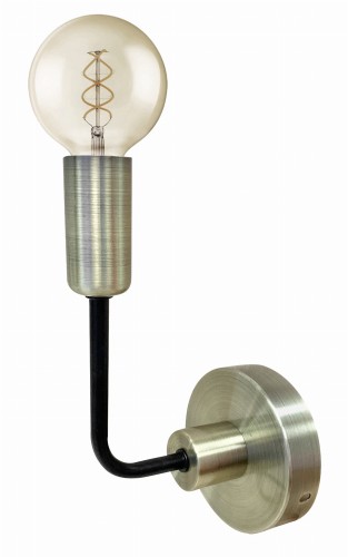 LAMPAMI - lampa do salonu, lampa do sypialni, nowoczesna lampa ścienna do salonu, złoty kinkiet