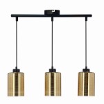 Potrójna lampa wisząca złota 125 cm 3XE27 60W COX