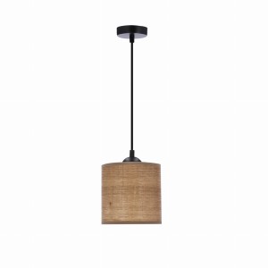 Pojedyncza lampa wisząca kolor orzech 1xE27 60W LEGNO