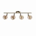LAMPAMI - lampa sufitowa złota, lampa przedpokój, złota lampa do salonu