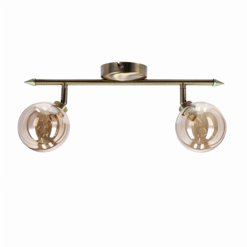 LAMPAMI - lampa sufitowa złota, lampa przedpokój, złota lampa do salonu