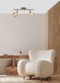 LAMPAMI - lampa sufitowa złota, lampa przedpokój, złota lampa do salonu