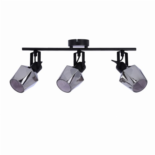 LAMPAMI - lampa sufitowa czarna, lampa przedpokój, lampa do korytarza