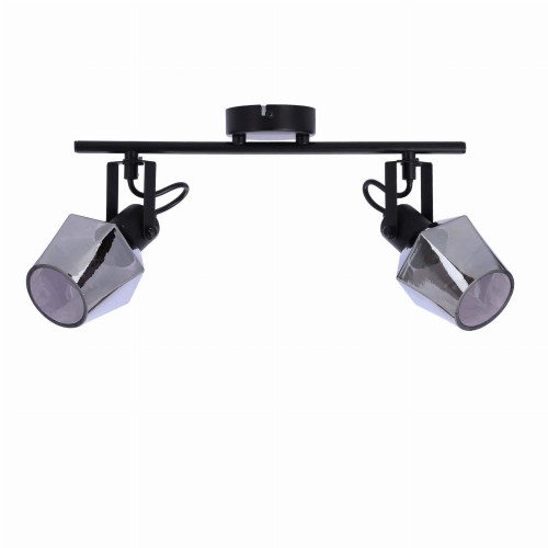 LAMPAMI - lampa sufitowa czarna, lampa przedpokój, lampa do korytarza
