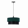LAMPAMI - lampa wisząca do sypialni, lampa butelkowa zieleń, lampa do salonu