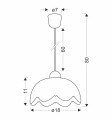 LAMPAMI - lampa do kuchni szkic