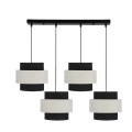 LAMPAMI - lampa wisząca czarna, lampa nad stół, lampa nad wyspę, żyrandol czarny