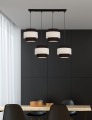 LAMPAMI - lampa wisząca czarna, lampa nad stół, lampa nad wyspę, żyrandol czarny