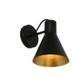 LAMPAMI - czarny kinkiet, lampa do salonu, lampa przedpokój, lampa na korytarz