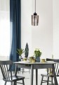 LAMPAMI - lampa sufitowa wisząca, lampa wisząca do salonu, srebrna lampa wisząca, żyrandol do salonu