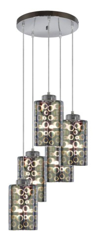 LAMPAMI - lampa wisząca nowoczesna, kolorowa lampa do salonu, lampa sufitowa wisząca