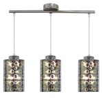 Potrójna lampa wisząca NOCTURNO 3XE27 40W CHROM 