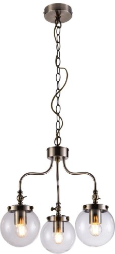 LAMPAMI - żyrandol nowoczesny, lampa wisząca nad stół, żyrandol do salonu, złoty żyrandol