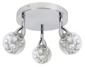 LAMPAMI - lampa sufitowa srebrna, lampa srebrna, lampa do salonu