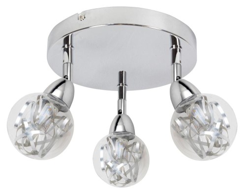 LAMPAMI - lampa sufitowa srebrna, lampa srebrna, lampa do salonu