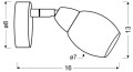 LAMPAMI - lampa srebrna szkic