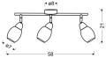 LAMPAMI - lampa listwa srebrna szkic