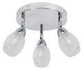 LAMPAMI - lampa srebrna, lampa sufitowa srebrna, lampa kuchenna