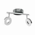 LAMPAMI - srebrna lampa listwa ledowa , lampa sufitowa, lampa do salonu nowoczesna