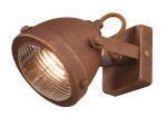 Kinkiet industrialny regulowany FRODO 1XGU10 40W RDZAWY